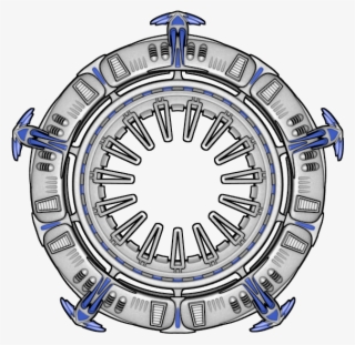 Ufo Clipart Sprite - Space Station Game Sprite