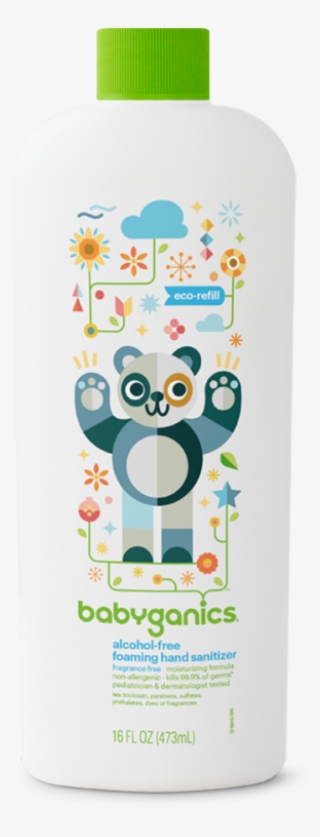 Foam Hand Sani Refill 16oz Ff - Plastic Bottle