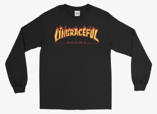 Ungracefully Ripped Off Long Sleeve T Shirt - Cuco Shirts