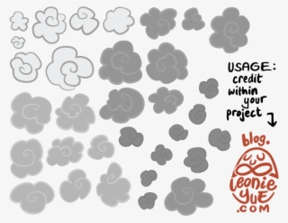 My Flour Smoke Sprite Sheet Version 2015 Heavily Inspired - Illustration