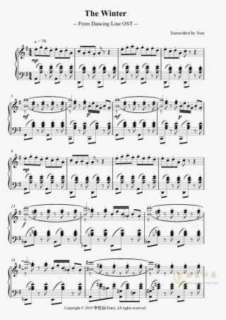 Hotline Bling音译 - Sheet Music