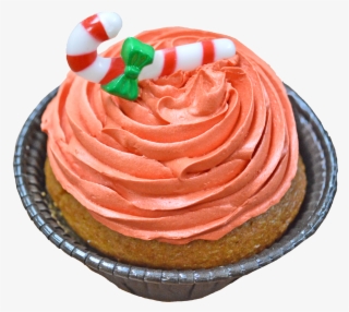 Christmas Candy Cane Cupcake - Cupcake