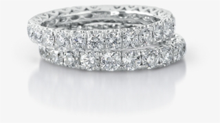 Diamond Bands Re009 W A4 - Engagement Ring