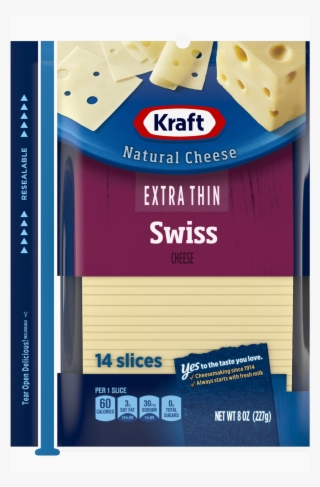 Kraft Sliced Swiss Cheese