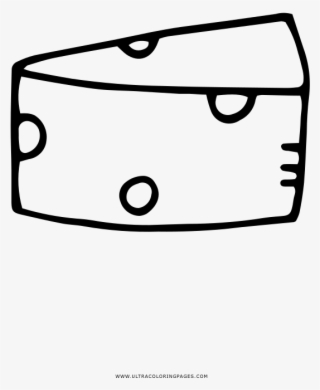 Swiss Cheese Coloring Page - Line Art