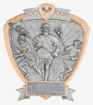 Shield Series Silver And Gold Sport Activity Resin