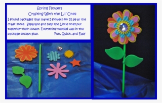 Spring Flower 2 Completed With Instructions For My - Craft