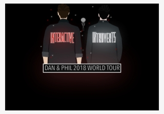 Dan And Phil Tour Sticker - Darkness