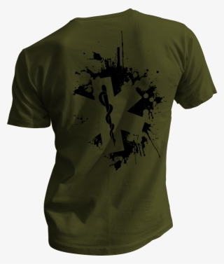 Star Of Life Splatter - Pink Emt