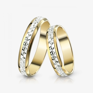 Verighete Aur Teilor 4mm - Wedding Rings Png 2018
