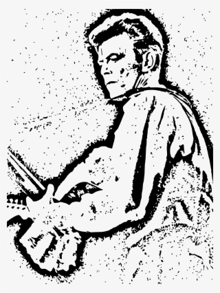 Medium Image - David Bowie Clip Art