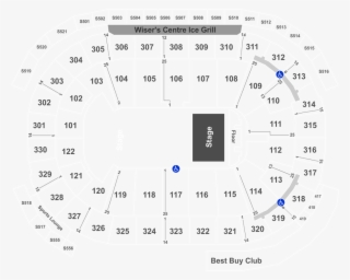 Bill Clinton Tickets May 2nd - Diagram