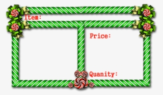 Free Png Best Stock Photos Candy Cane Frame Green Background - Green Candy Cane Frame Png