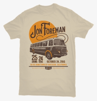 Jon Foreman 25in24 Shirt - T Shirt Template