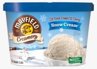 Snow Cream - Mayfield Snow Cream Ice Cream