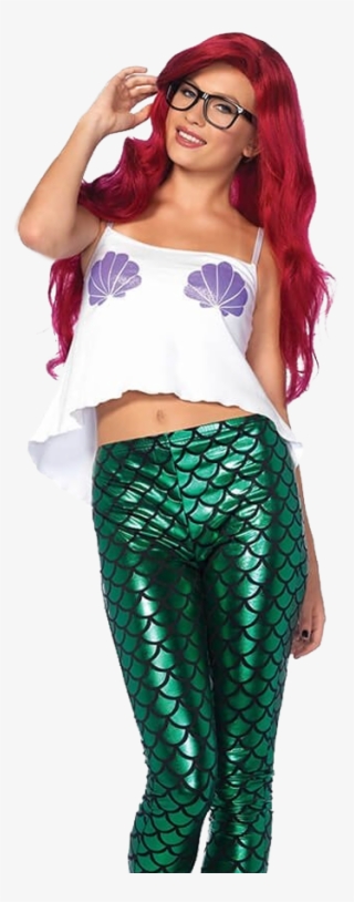 Mermaid Leggings For Women - Mermaid Halloween Costume Womens
