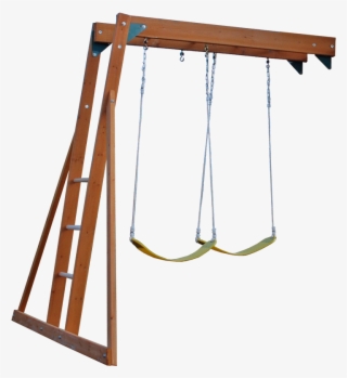Monkey Bar With Two Swings - Swing