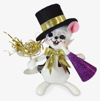 New Year Cheers Mouse - Figurine