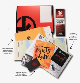 You Receive The Following Clues - Flyer