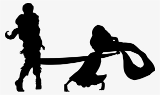 Disney Silhouette Png - Disney Couple Silhouette