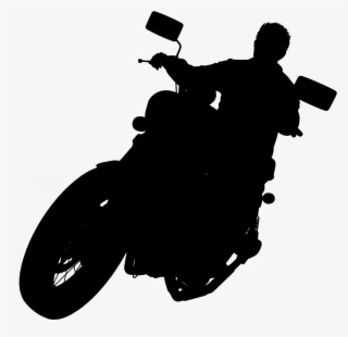 Motorbike Silhouette - Silhouette