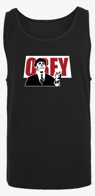 Obey T-shirt Tanktop Men Black - T-shirt