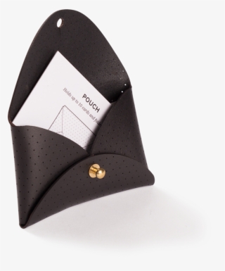 Perf'd Pouch - Leather