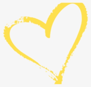 Yellow Heart Cliparts - Illustration
