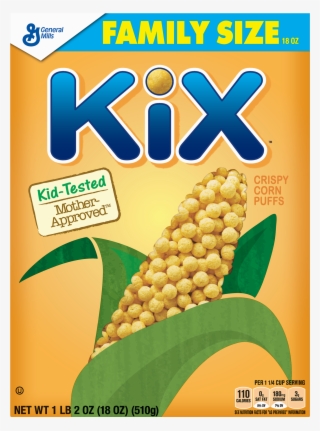Kix Breakfast Cereal Crispy Corn Puffs Cereal 18 Oz - Kix Cereal