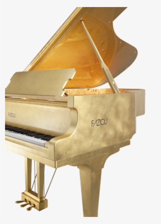 Fazioli Gold Leaf Piano - Gold Leaf Fazioli