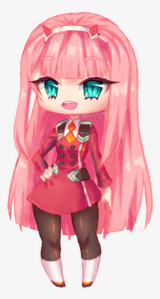 Quick Repost Of Zero Two As A Chibiiiiiii - Doll