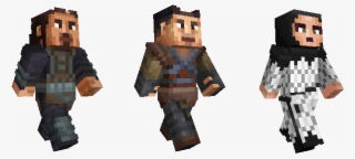 Tasu Leech, Razoo Qin Fee And Bazine Netal - Kylo Skin Minecraft