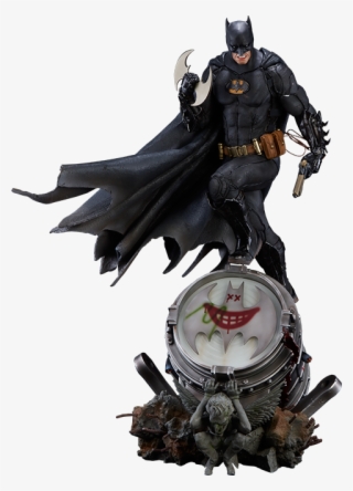 Iron Studios Batman Black Edition Statue - Iron Studios Batman Statues
