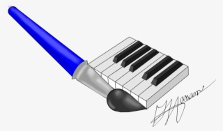 Music Brush's Cutie Mark - Musical Keyboard