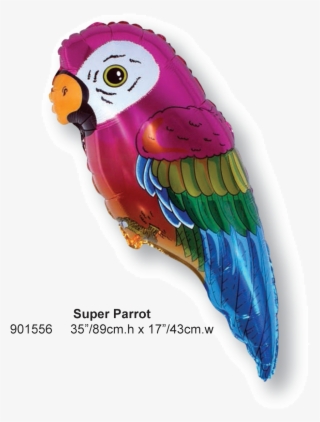 Super Parrot - Фольгированные Шары Попугай