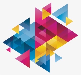 Triangle Abstract Banner Blue Box Banner With Abstract - Asi-provincial Coordination Hello Roma