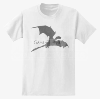 Game Of Thrones Dragon Shadow T Shirt - Silueta Pared Dragon Juego De Tronos