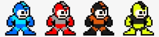 Mega Man Re-skins - Pixel Chica Et Freddy
