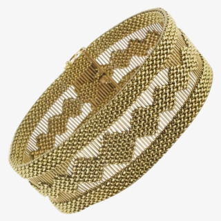 Golden Ribbon Bracelet 18 Karats Gold Yellow - Bangle