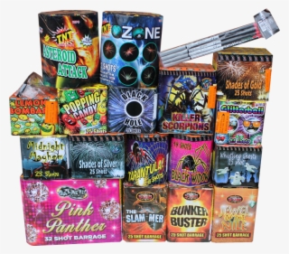 Cake Selection Box Fireworks