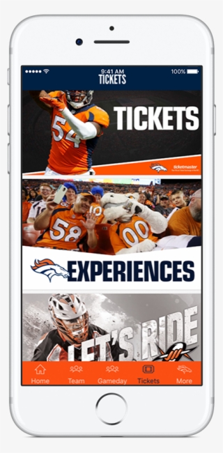 Select Broncos Experiences - Smartphone