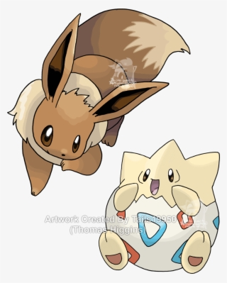 Pokemon Togepi And Eevee