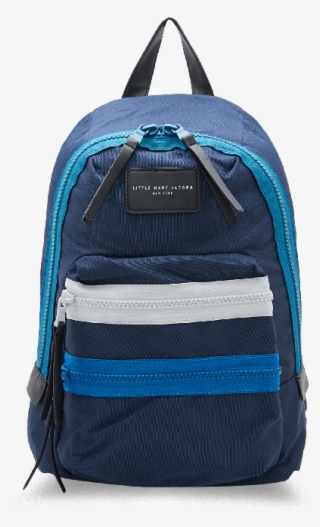 Blue Little Color-block Backpack - Marc Jacobs Kids Backpack