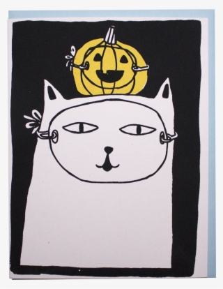 Halloween Cat Card - Visual Arts