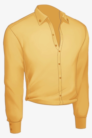 C 4mgeneric S4shirtlong Opencollarbuttonup Cottondaffodil - Zipper