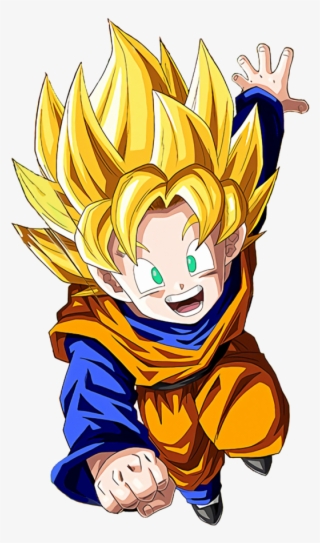 Super Saiyan Goten 1 Hits - Goten Super Saiyan