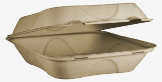 9x9x3" Fiber Clamshell, Heavy Weight - Messenger Bag