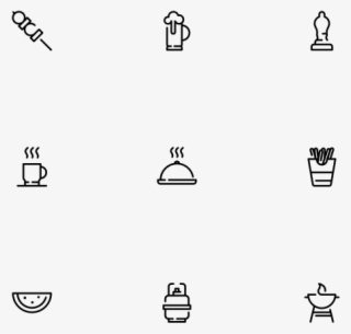 Barbecue And Grill - Monochrome