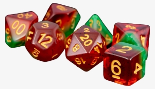 Mdg Resin 7 Die Set Fruit Watermelon - Dice