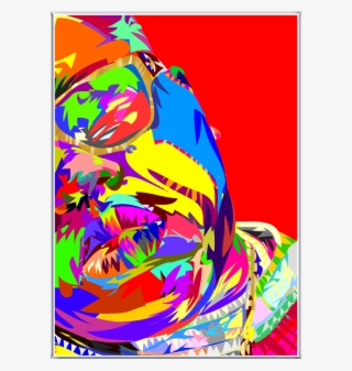Biggie Interchangeable Fabric Art Print Created By - Canvas